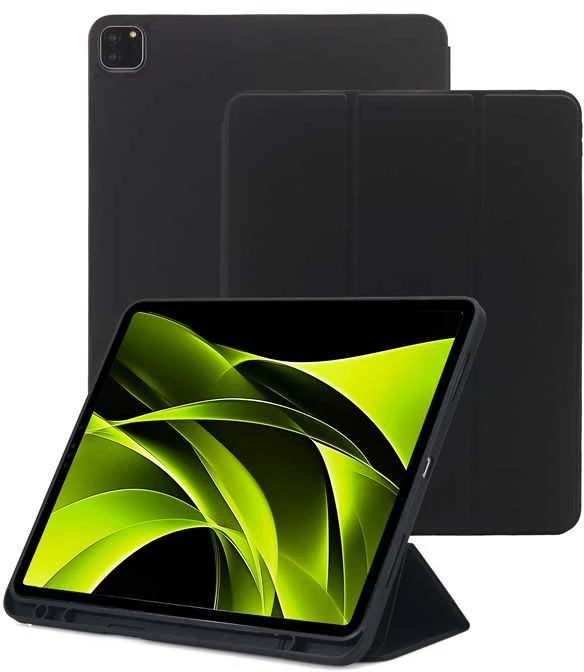 Mobile Origin Easy Planšetė viso korpuso dėklas, juodas - iPad Pro 13" (M5 2025/M4 2024)