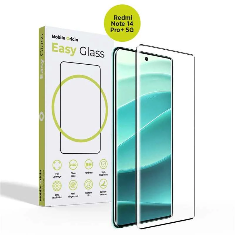 Mobile Origin Mobilioji kilmė „EasyGlass Redmi Note 14 Pro+ 5G“