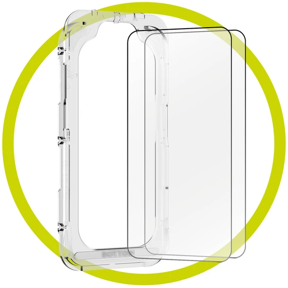 Mobile Origin EasyGlass su aplikatoriumi Samsung Galaxy S26 5G, 2 vienetų pakuotė