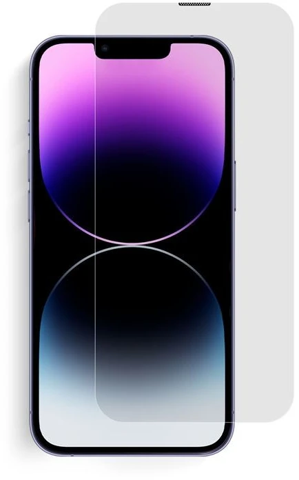 Mobile Origin Ekrano apsauga iPhone 16e/14/13/13 Pro/ su paprastu aplikatoriumi, 2 vnt. pakuotė