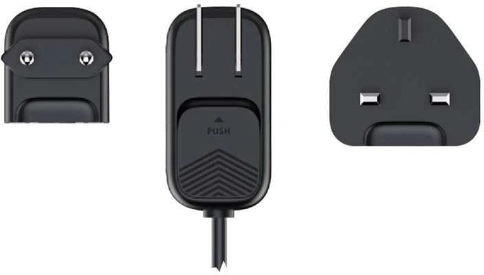 Mobile Origin GaN 140W kelioninis įkroviklis PW12 ES/JK/JAV, 3x USB-C + 3x USB-A