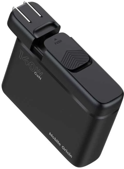 Mobile Origin GaN 140W kelioninis įkroviklis PW12 ES/JK/JAV, 3x USB-C + 3x USB-A