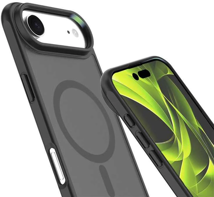 Mobile Origin Hibridinis „MagSafe“ dėklas, matinis juodas – „iPhone Air“