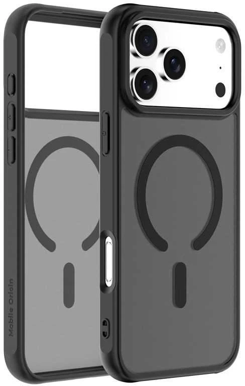 Dėklas Mobile Origin Exkluzivni Mobile Origin Hybrid MagSafe Case, matte juodas - iPhone 17 Pro Max