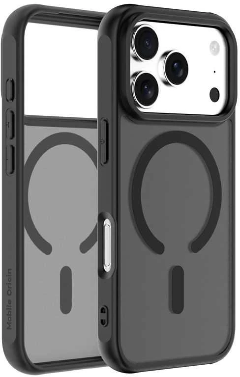 Dėklas Mobile Origin Exkluzivni Mobile Origin Hybrid MagSafe Case, matte juodas - iPhone 17 Pro