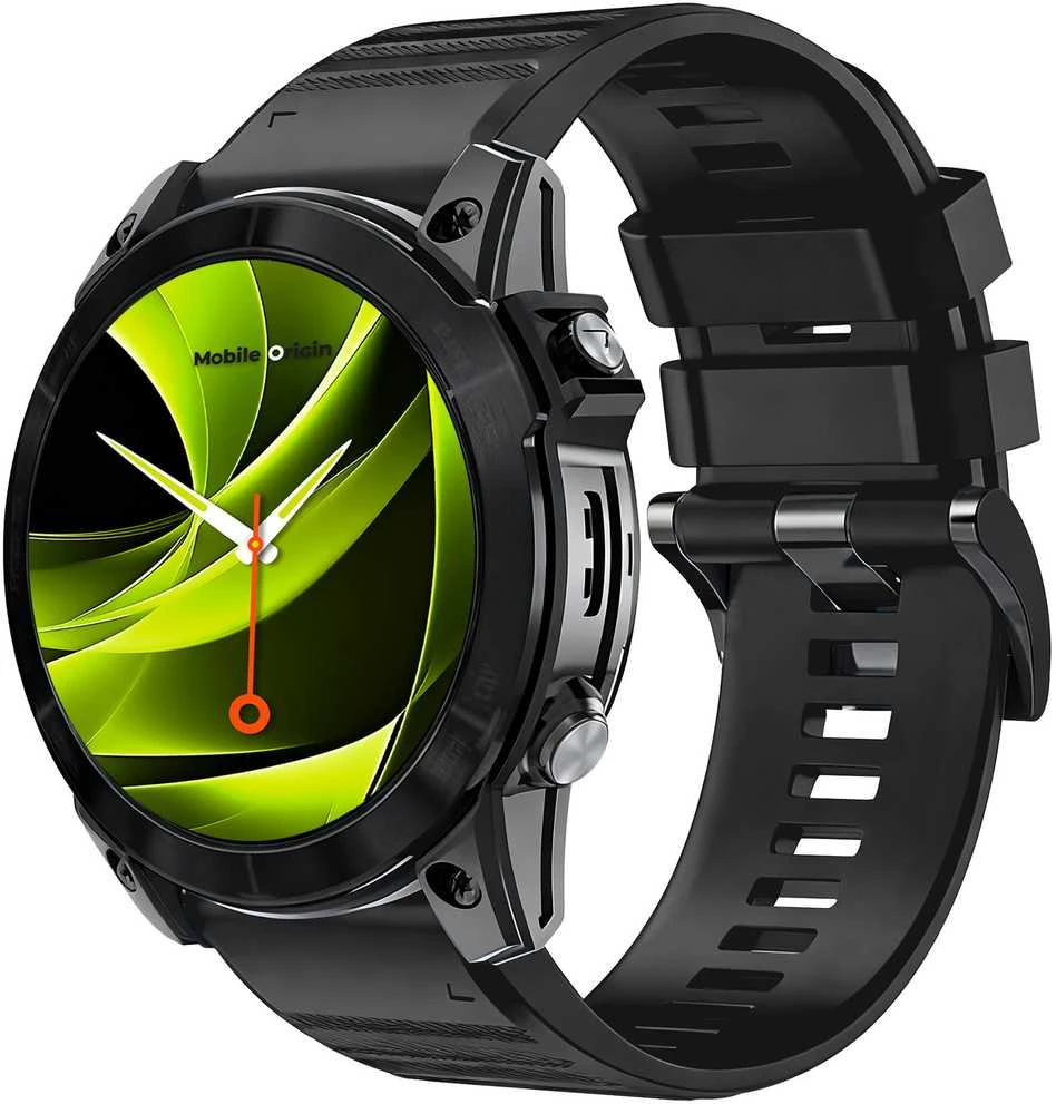 Mobile Origin Lengvai pritvirtinamas dirželis Quick Fit, skirtas Garmin ES2, 22 mm, juodas