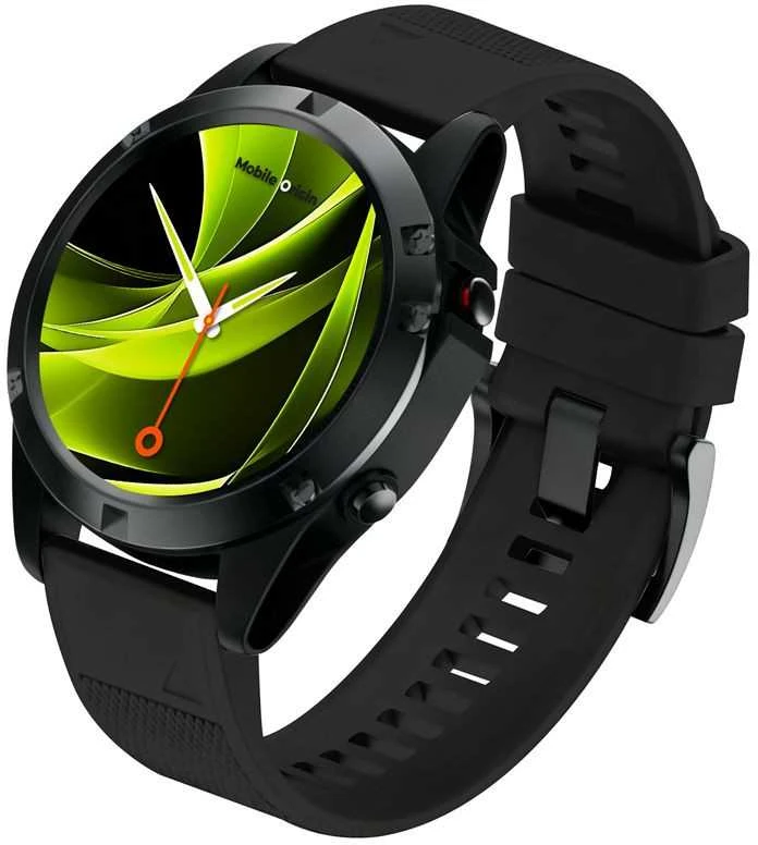 Mobile Origin Lengvas Quick Fit dirželis, skirtas Garmin ES1, 22mm juodas