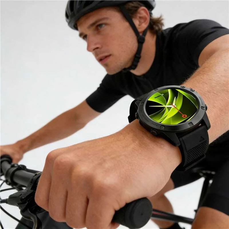 Mobile Origin Lengvas Quick Fit dirželis, skirtas Garmin ES1, 22mm juodas