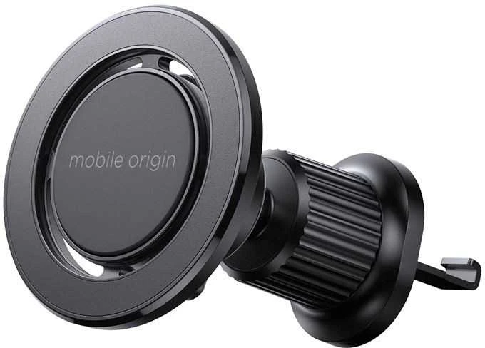 „Mobile Origin“ magnetinis automobilio laikiklis ventiliacijos angai MO9 su metaline plokštele