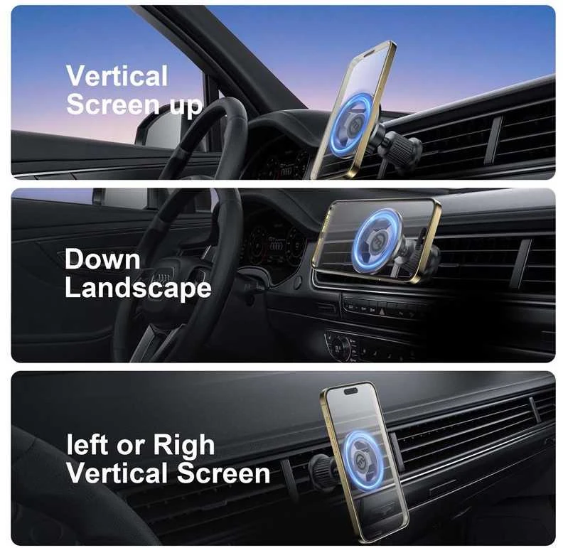 Automobilinis laikiklis Mobile Origin Magnetic car holder, MO2