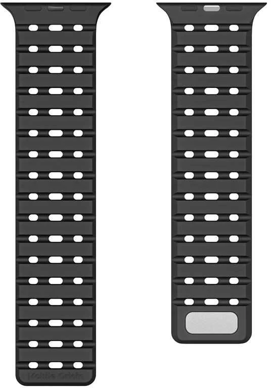 Mobile Origin magnetinis dirželis, juodas - AW Ultra 2/1 (49 mm) 9/8/7 (45 mm)/6/SE/5/4 (44 mm)/3/2/1 (42 mm)