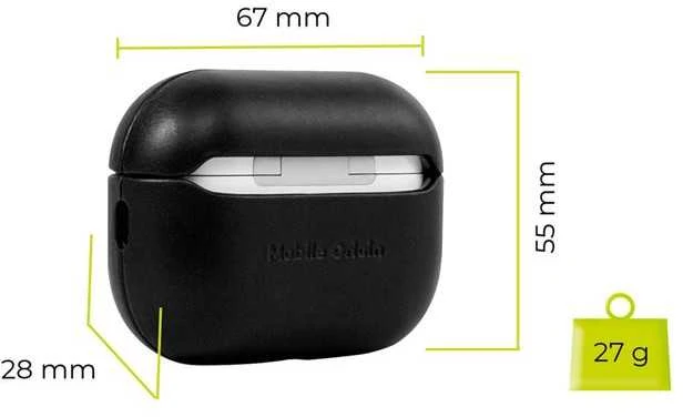Mobile Origin Odinis dėklas, juodas - AirPods Pro 2