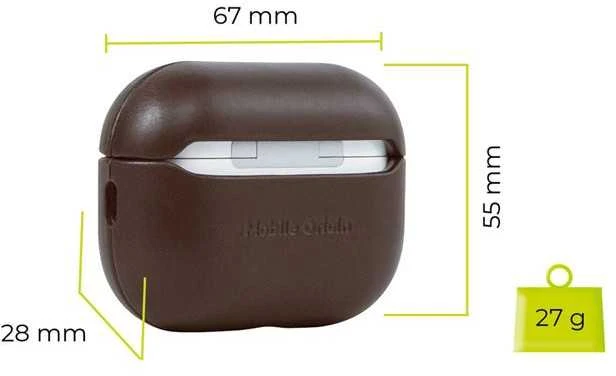Mobile Origin Odinis dėklas, rudas - AirPods Pro 2