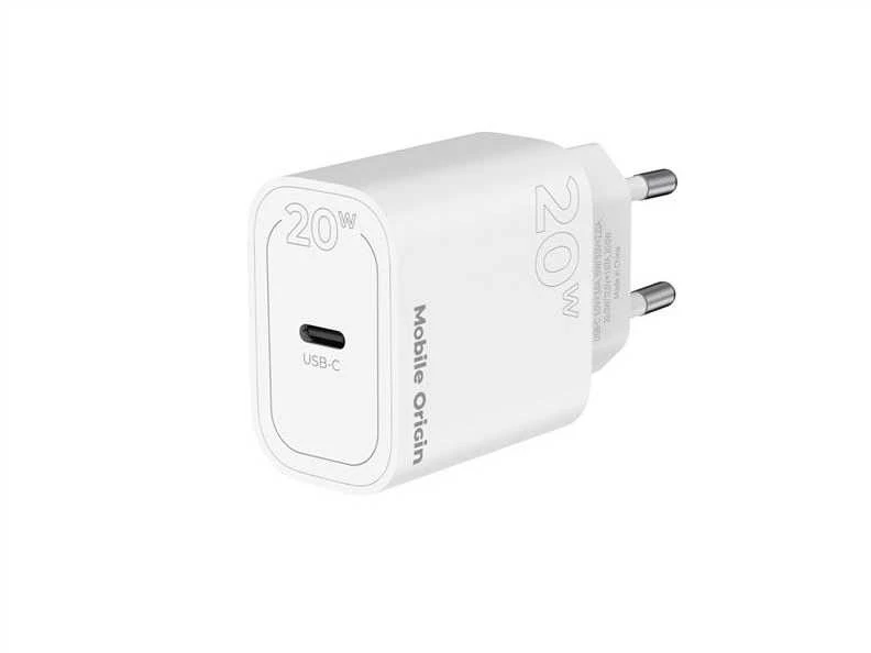 „Mobile Origin PD20W“ sieninis įkroviklis MO11, 1 USB-C