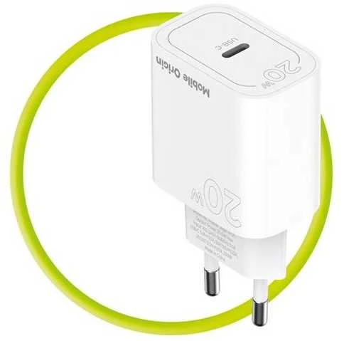 „Mobile Origin PD20W“ sieninis įkroviklis MO11, 1 USB-C