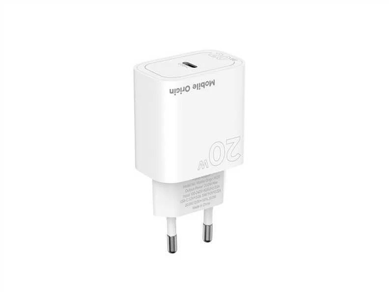 „Mobile Origin PD20W“ sieninis įkroviklis MO11, 1 USB-C