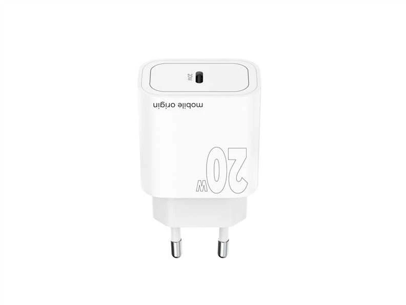 „Mobile Origin PD20W“ sieninis įkroviklis MO11, 1 USB-C