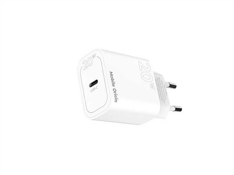 „Mobile Origin PD20W“ sieninis įkroviklis MO11, 1 USB-C
