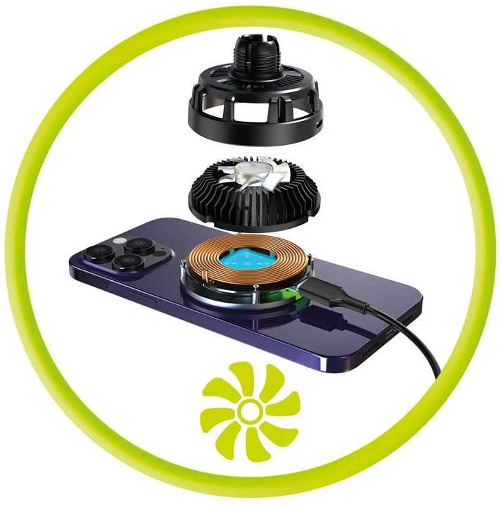Mobile Origin Qi2 25W belaidis automobilinis įkroviklis CA24