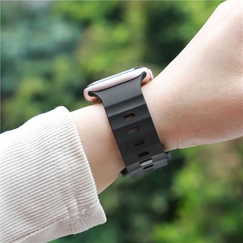 „Mobile Origin Strap III“, juodas - Apple Watch 49mm/46mm/45mm/44mm