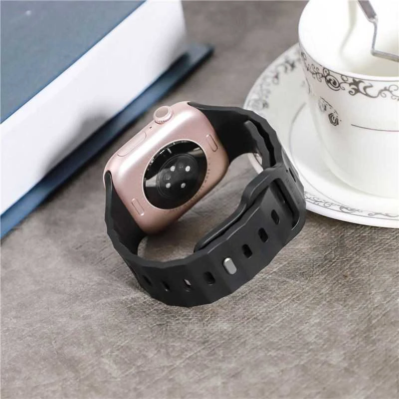 „Mobile Origin Strap III“, juodas - Apple Watch 49mm/46mm/45mm/44mm