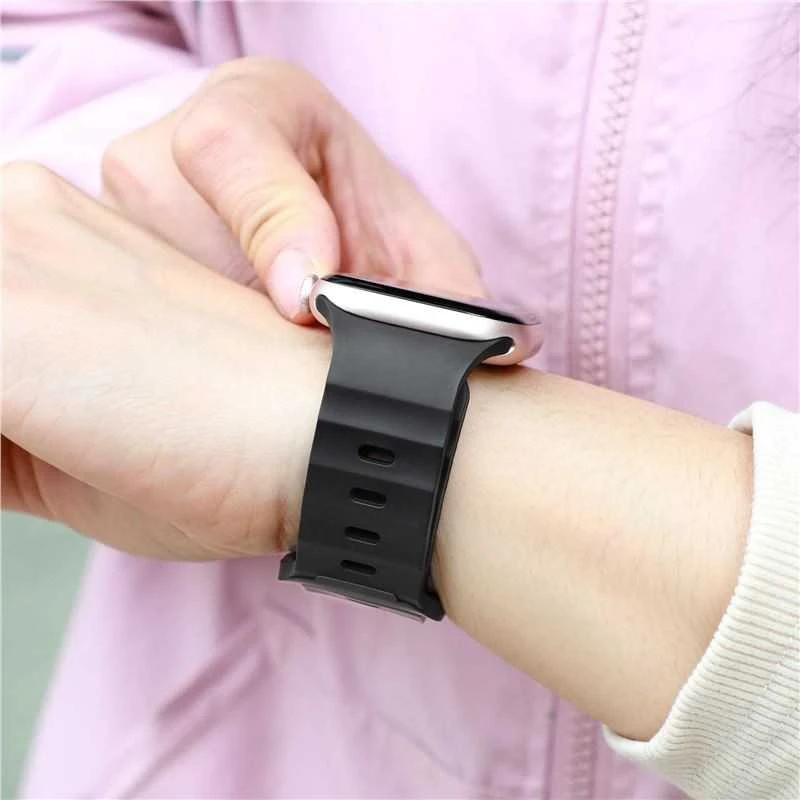 „Mobile Origin Strap III“, juodas - Apple Watch 49mm/46mm/45mm/44mm