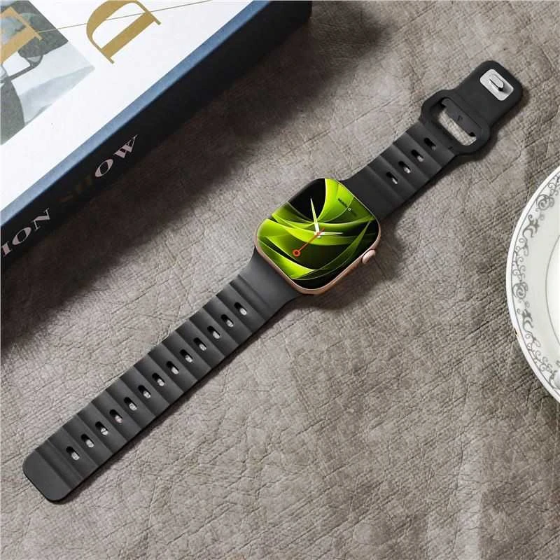 „Mobile Origin Strap III“, juodas - Apple Watch 49mm/46mm/45mm/44mm