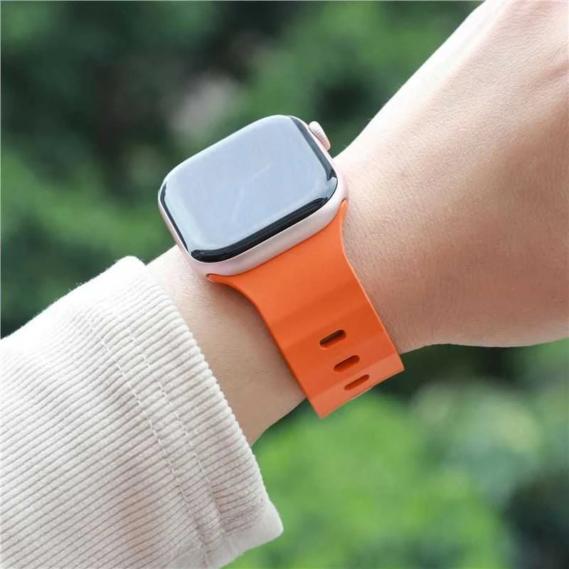 „Mobile Origin Strap III“, oranžinis - Apple Watch 49mm/46mm/45mm/44mm