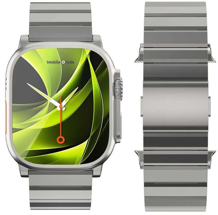 „Mobile Origin“ titano apyrankė „Modena“, natūrali – „Apple Watch Ultra 49mm“