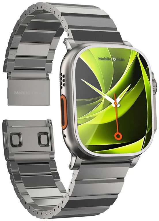 „Mobile Origin“ titano apyrankė „Modena“, natūrali – „Apple Watch Ultra 49mm“