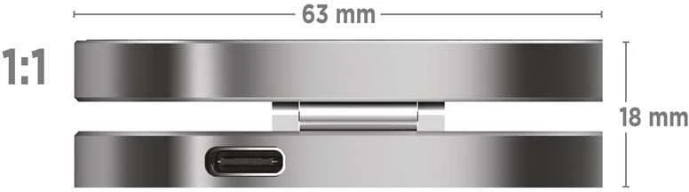 Mobile Origin TravelCharge PRO Pilkas