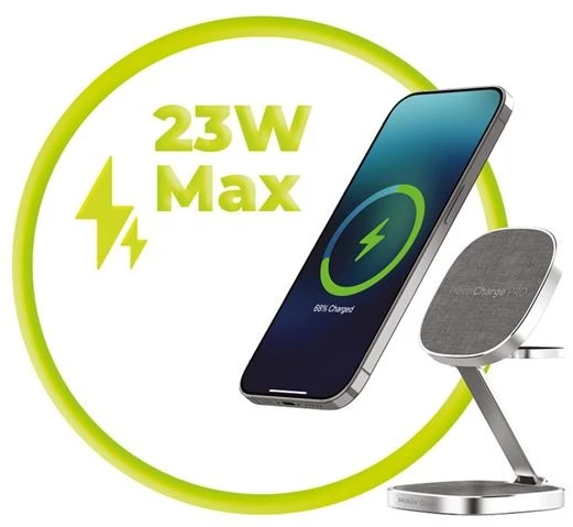 Mobile Origin TravelCharge PRO sidabrinis