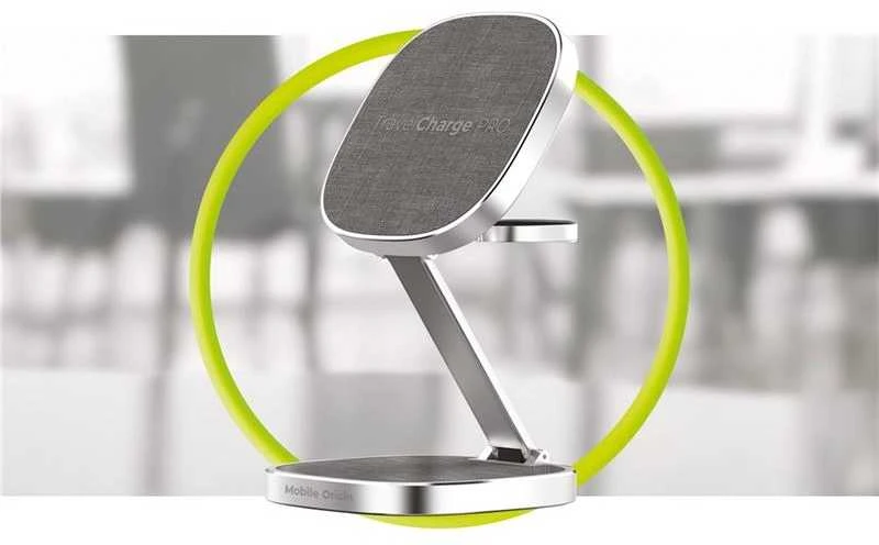 Mobile Origin TravelCharge PRO Sidabrinis