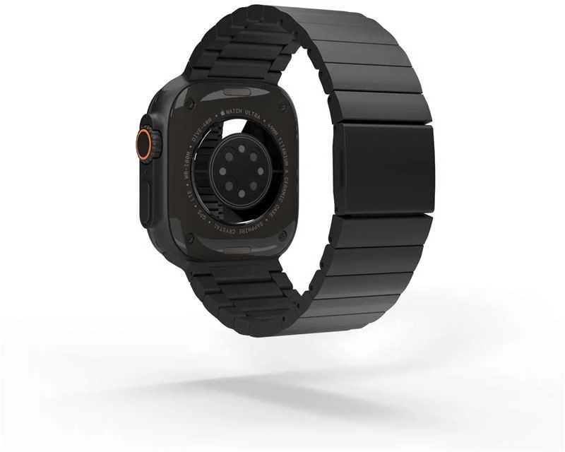„Mobile Origin Watch“ titano dirželis, juodas - „Apple Watch“ 49 mm / 46 mm / 45 mm / 44 mm / 42 mm
