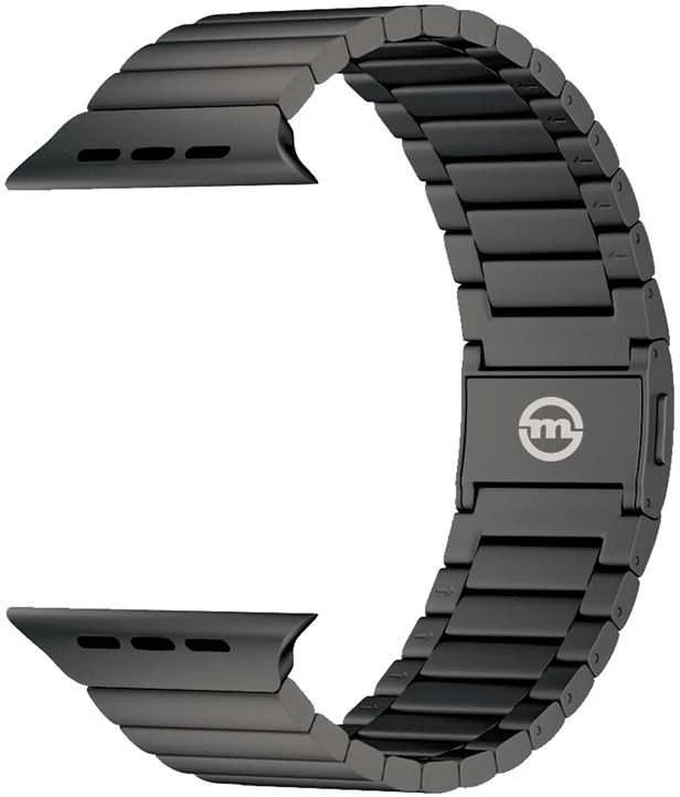 „Mobile Origin Watch“ titano dirželis, juodas - „Apple Watch“ 49 mm / 46 mm / 45 mm / 44 mm / 42 mm