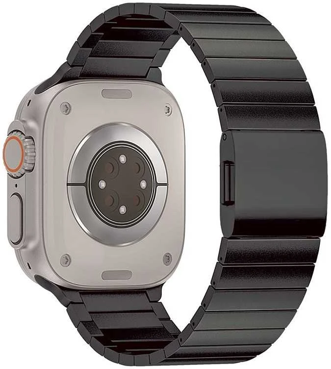 „Mobile Origin Watch“ titano dirželis, juodas - „Apple Watch“ 49 mm / 46 mm / 45 mm / 44 mm / 42 mm