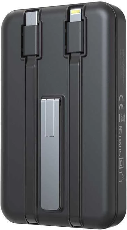 Mobile Origin belaidis magnetinis įkroviklis 10000 mAh, USB-C ir „Lightning“ laidas PB11