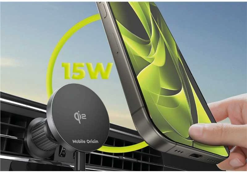 „Mobile Origin“ belaidis metalinis automobilinis įkroviklis CA14