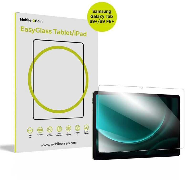 Mobile Origin Mobilioji kilmė „EasyGlass“ „Samsung Galaxy Tab S9+“ / „S9 FE+“