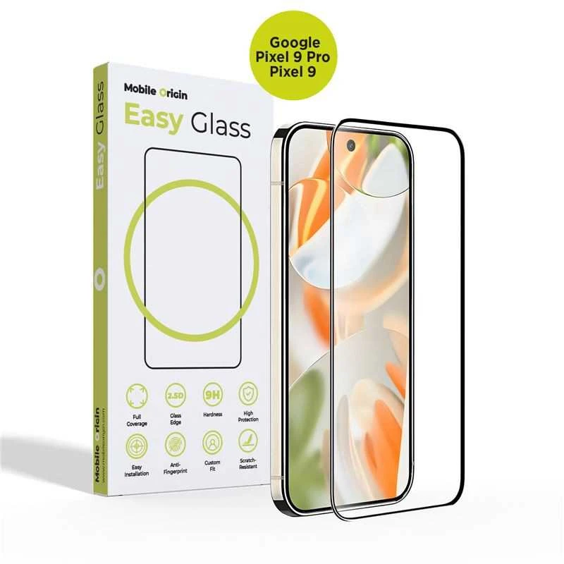 Mobile Origin Mobiliųjų įrenginių kilmė „EasyGlass“ – „Google Pixel 9 Pro“ / „Pixel 9“
