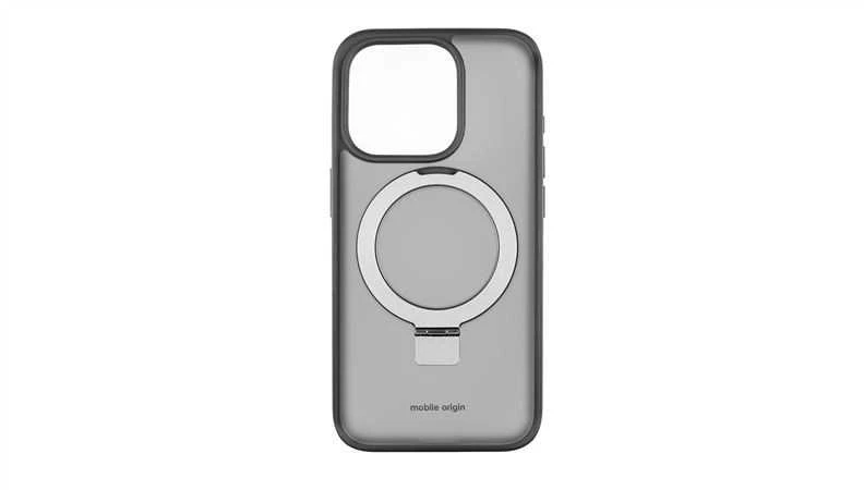 Mobile Origin Mobilus Origin RingMag dėklas, juodas – iPhone 15 Pro