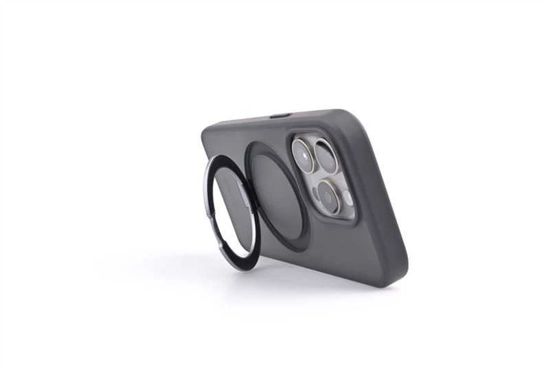 Mobile Origin Mobilus Origin RingMag dėklas, juodas – iPhone 15 Pro