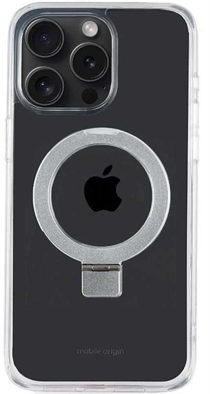 Mobile Origin Mobilus Origin RingMag dėklas, skaidrus – iPhone 15 Pro Max