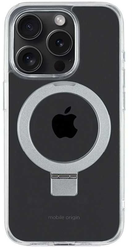 Mobile Origin Mobilus Origin RingMag dėklas, skaidrus – iPhone 15 Pro