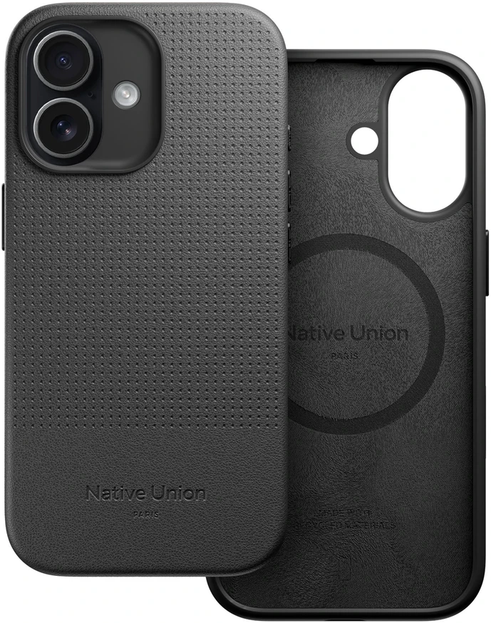Native Union Active dėklas – „iPhone 17“ dėklas, suderinamas su „MagSafe“ (smėlio spalvos)