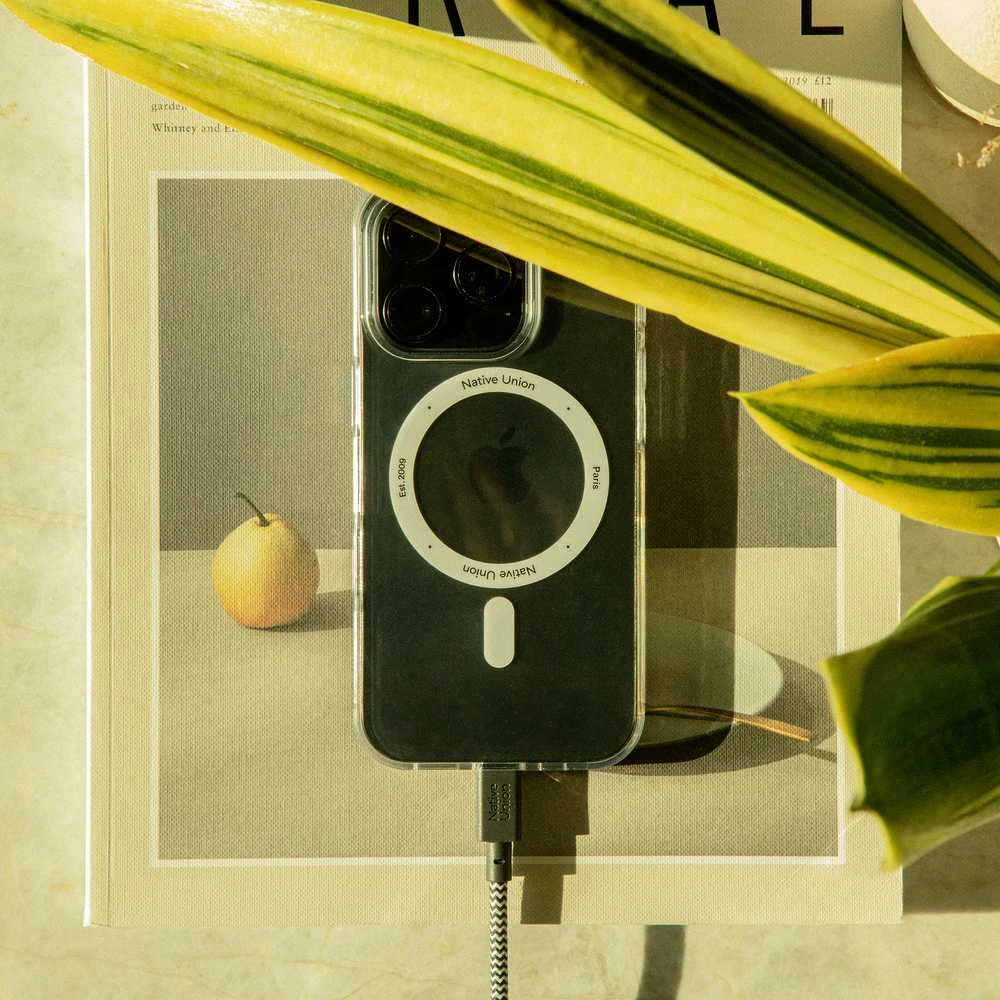 Native Union Belt Cable XL 100W - USB-C kabelis - USB-C, 3 m (zebra)