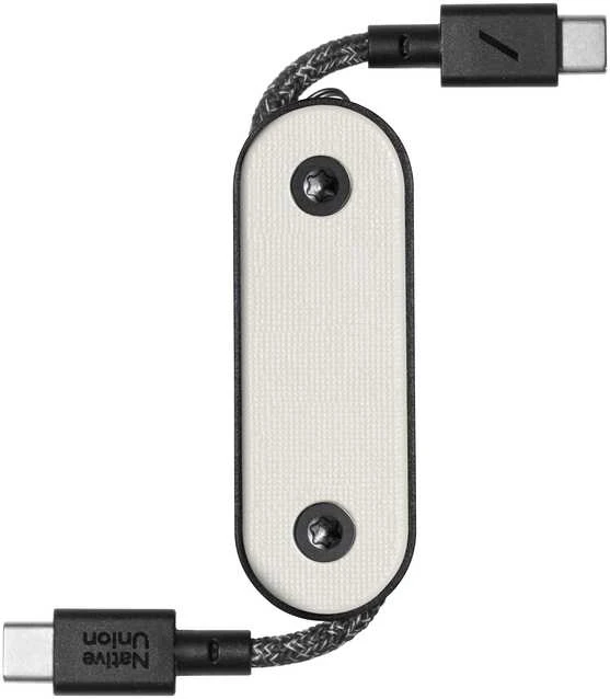 Native Union Kišeninis kabelis (USB-C - USB-C), smėlio spalvos