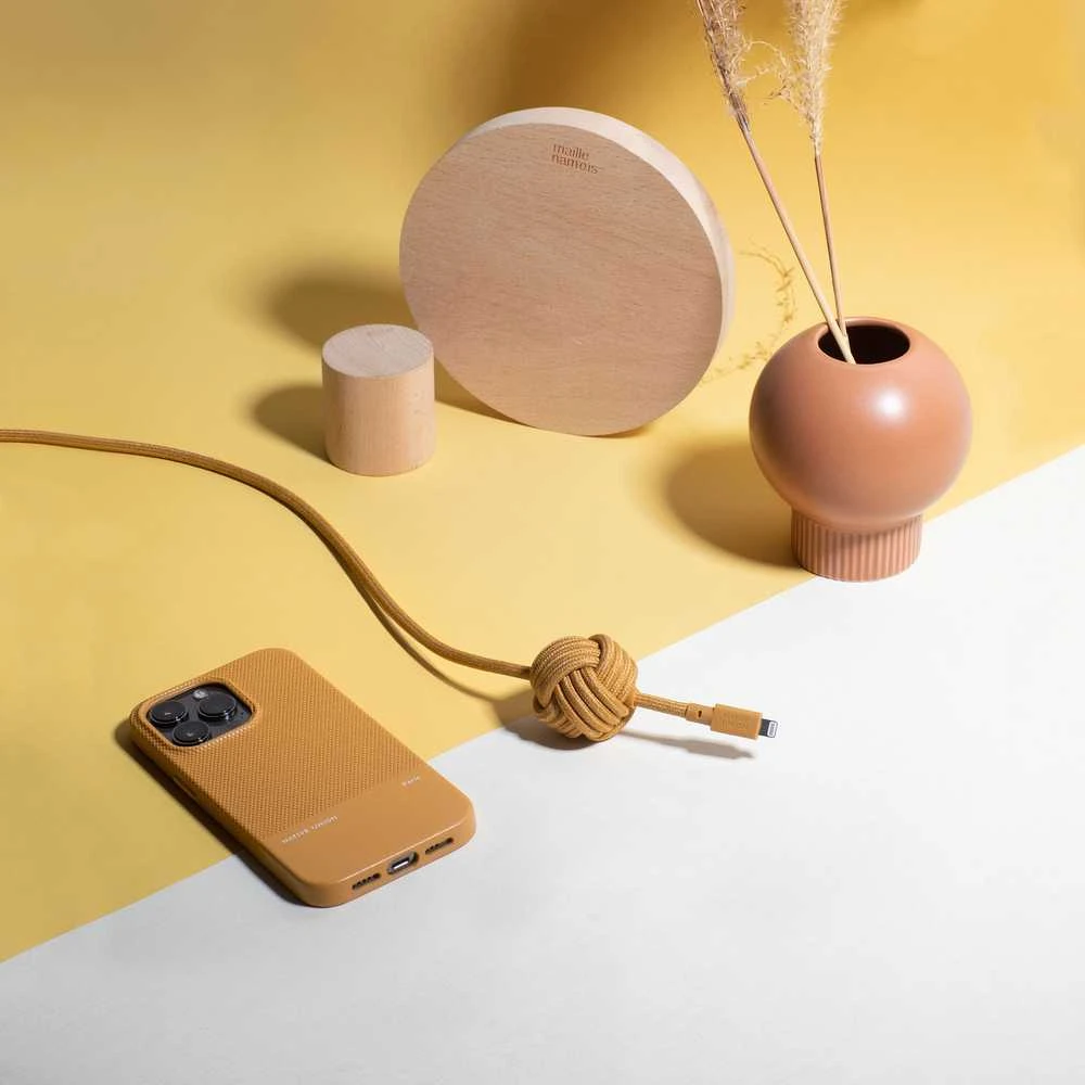 Native Union Night Cable - USB-C - Lightning kabelis, 3 m (kraft)