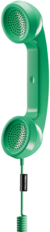 Ausinės „Native Union Pop Phone“ – USB-C telefono ragelis su skambučių atsiliepimo ir baigimo funkcija (pušis)