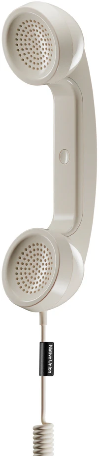 Ausinės Native Union POP telefonas, smėlio spalvos